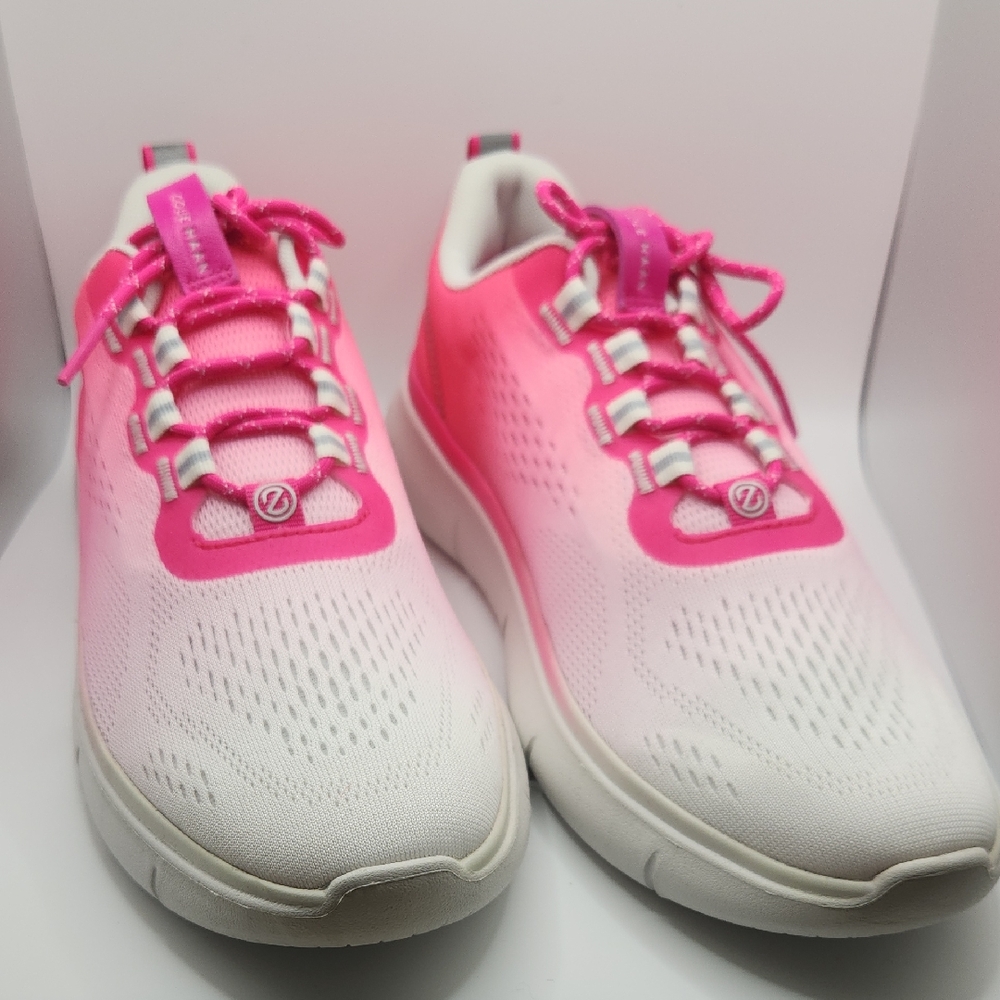 Cole Haan Pink and White Athletic Shoes